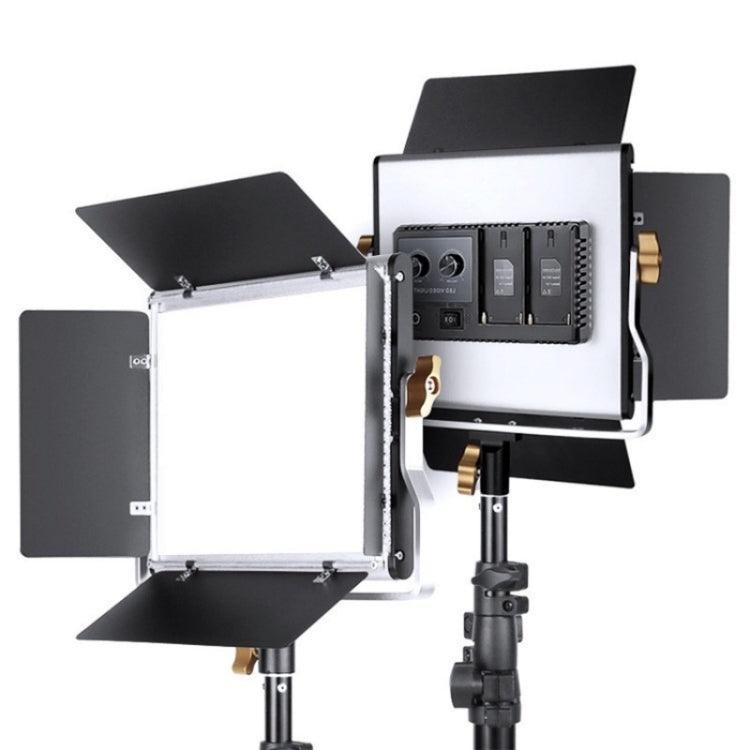 VLOGLITE W660S For Video Film Recording 3200-5600K Lighting LED Video Light with Tripod, Plug:EU Plug by VLOGLITE