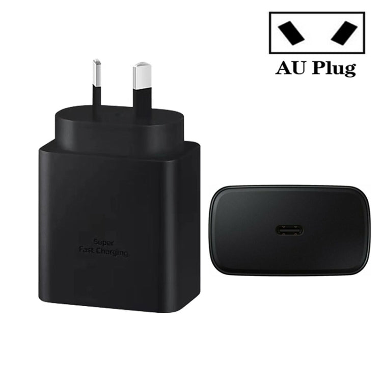 M135 PPS / PD 45W USB-C / Type-C Port Fast Charger, AU Plug(Black) by buy2fix