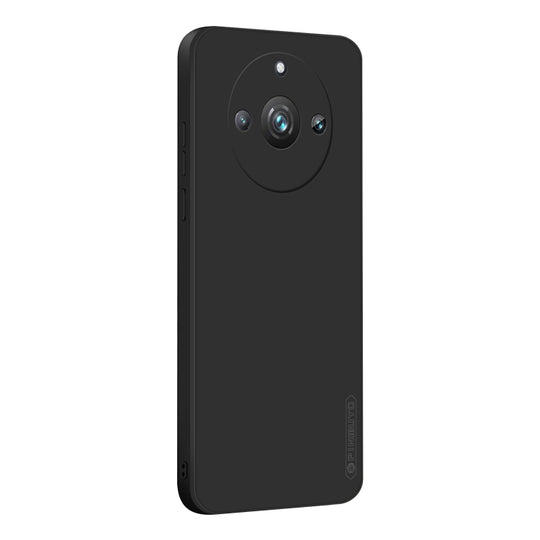For Realme 11 4G PINWUYO Sense Series Liquid Silicone TPU Phone Case(Black)