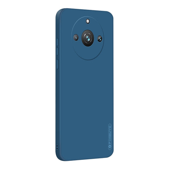 For Realme 11 4G PINWUYO Sense Series Liquid Silicone TPU Phone Case(Blue)