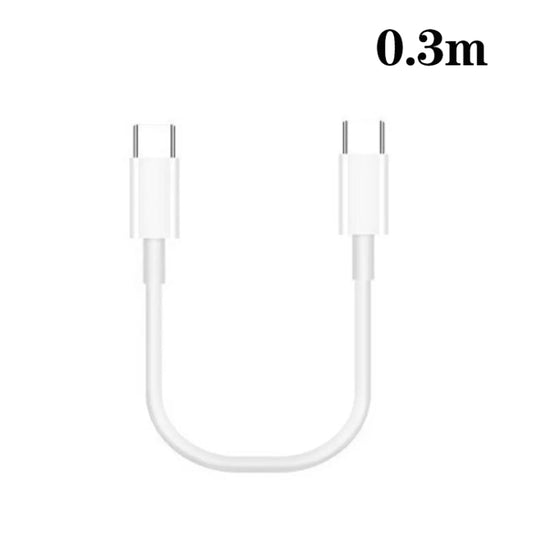 XJ-97 60W 3A USB-C / Type-C to Type-C Fast Charging Data Cable, Cable Length:0.3m by buy2fix