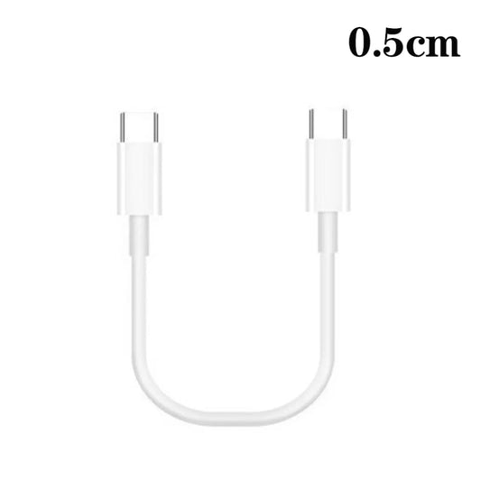 XJ-97 60W 3A USB-C / Type-C to Type-C Fast Charging Data Cable, Cable Length:0.5m by buy2fix