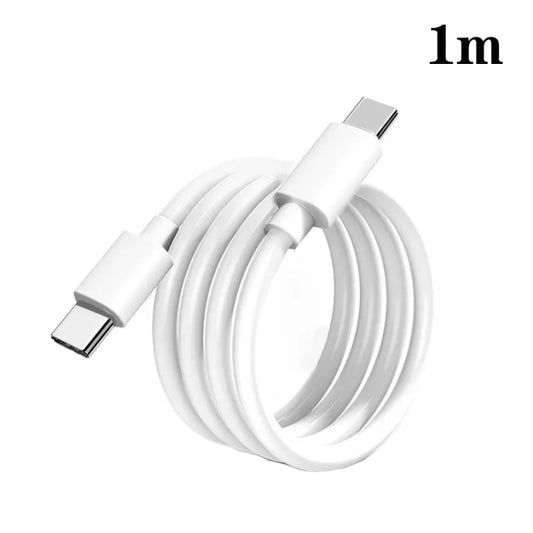XJ-97 60W 3A USB-C / Type-C to Type-C Fast Charging Data Cable, Cable Length:1m by buy2fix