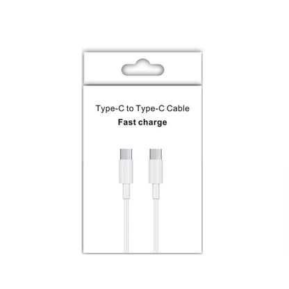 XJ-97 60W 3A USB-C / Type-C to Type-C Fast Charging Data Cable, Cable Length:0.3m by buy2fix