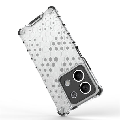 For Redmi Note 13 Shockproof Honeycomb Phone Case(Black) - Xiaomi Cases by buy2fix | Online Shopping UK | buy2fix