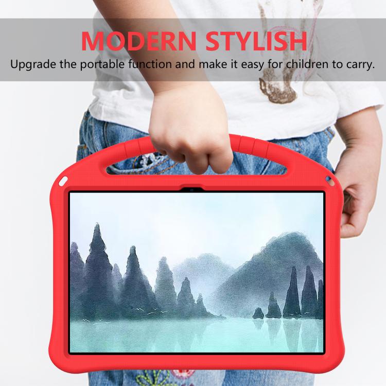 For Lenovo Xiaoxin Pad Pro 12.7 2025 EVA Shockproof Tablet Case with Holder(Red) - Lenovo by buy2fix | Online Shopping UK | buy2fix