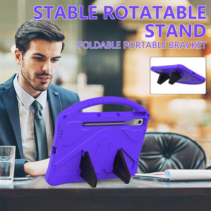 For Lenovo Xiaoxin Pad Pro 12.7 2025 EVA Shockproof Tablet Case with Holder(Purple) - Lenovo by buy2fix | Online Shopping UK | buy2fix