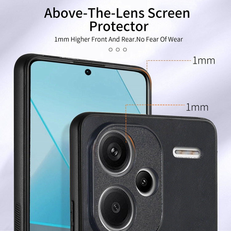 For Xiaomi Redmi Note 13 Pro+ Retro Skin-feel Ring Card Wallet Phone Case(Black) - Xiaomi Cases by buy2fix | Online Shopping UK | buy2fix