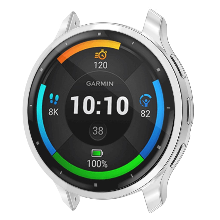 For Garmin Venu 3 TPU All-Inclusive Watch Protective Case(Sliver) by buy2fix