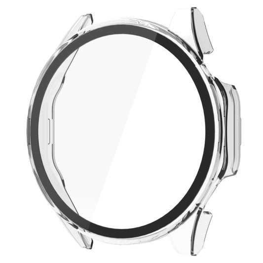 For Huawei Watch GT 4 46mm PC + Tempered Film Integrated Watch Protective Case(Transparent) by buy2fix
