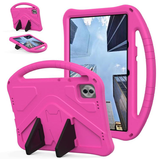 For Honor Pad 10 2025 EVA Shockproof Tablet Case with Holder(Rose Red)