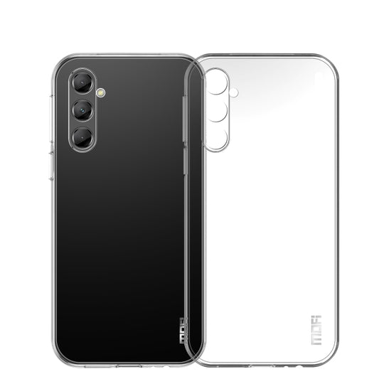 For Samsung Galaxy M55 MOFI Ming Series Ultra-thin TPU Phone Case(Transparent)