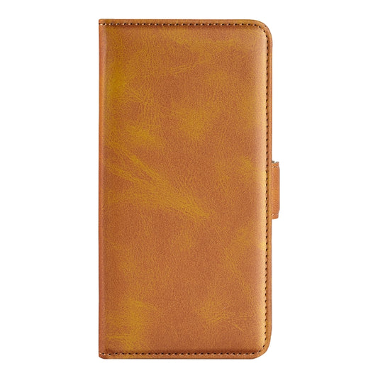 For Xiaomi Redmi Note 13 Pro+ Dual-side Magnetic Buckle Horizontal Flip Leather Phone Case(Yellow) - Xiaomi Cases by buy2fix | Online Shopping UK | buy2fix
