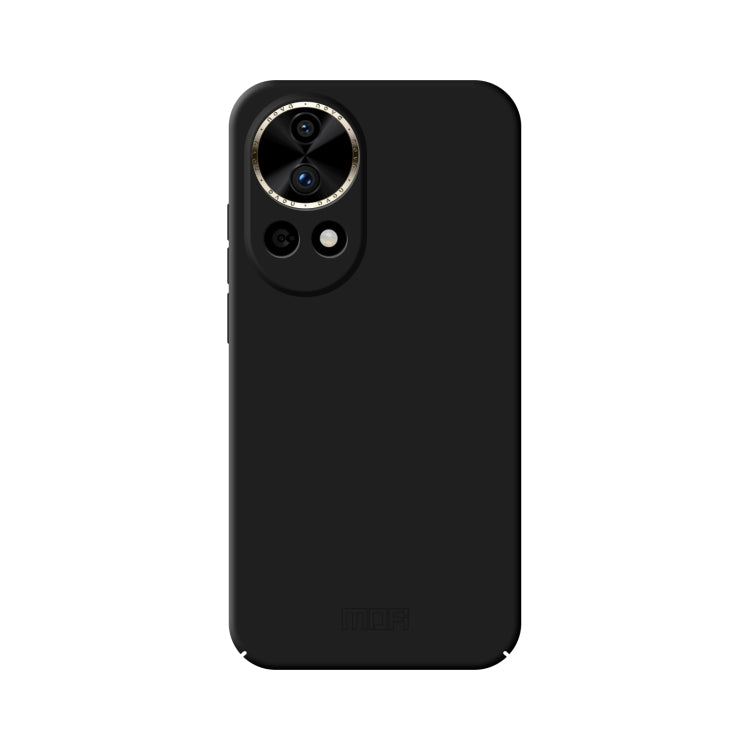 For Huawei nova 12 MOFI Qin Series Skin Feel All-inclusive PC Phone Case(Black) - Huawei Cases by MOFI | Online Shopping UK | buy2fix