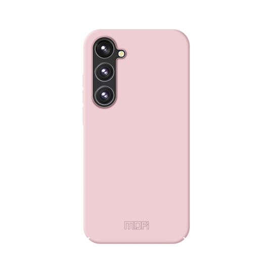 For Samsung Galaxy S23 FE 5G MOFI Qin Series Skin Feel All-inclusive PC Phone Case(Pink)