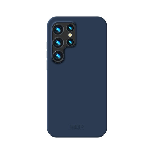 For Samsung Galaxy S24 Ultra 5G MOFI Qin Series Skin Feel All-inclusive PC Phone Case(Blue)