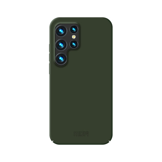 For Samsung Galaxy S24 Ultra 5G MOFI Qin Series Skin Feel All-inclusive PC Phone Case(Green)