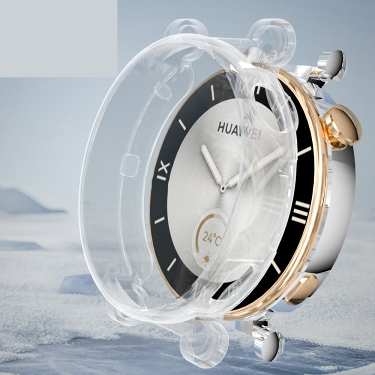 For Huawei Watch GT 4 46mm TPU All-Inclusive Watch Protective Case(Gold) by buy2fix