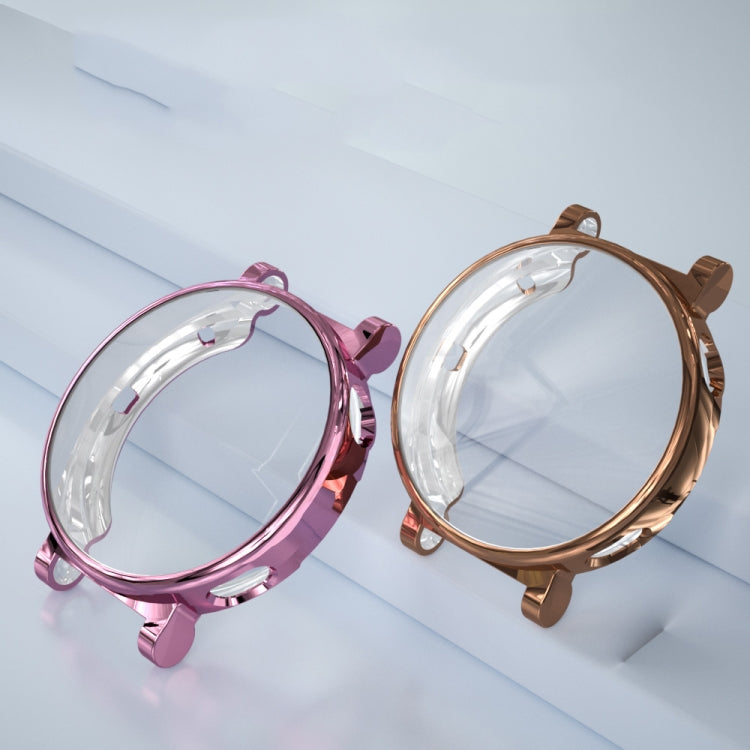 For Huawei Watch GT 4 41mm TPU All-Inclusive Watch Protective Case(Rose Gold) by buy2fix