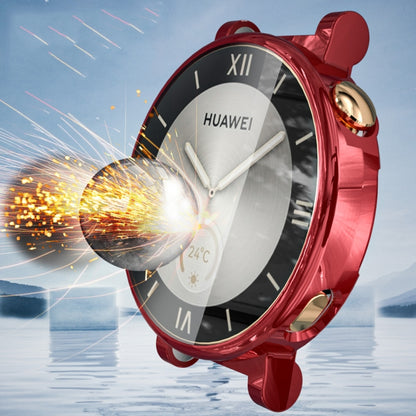 For Huawei Watch GT 4 46mm TPU All-Inclusive Watch Protective Case(Pink) by buy2fix