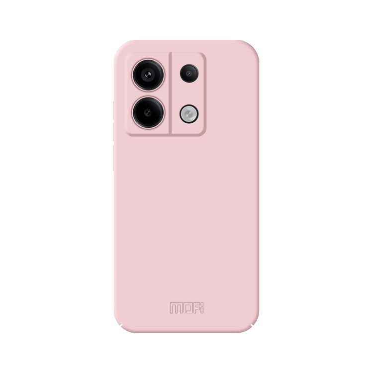 For Xiaomi Redmi Note 13 5G MOFI Qin Series Skin Feel All-inclusive PC Phone Case(Pink) - Xiaomi Cases by MOFI | Online Shopping UK | buy2fix