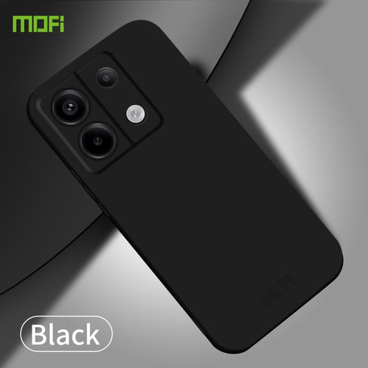 For Xiaomi Redmi Note 13 Pro 5G MOFI Qin Series Skin Feel All-inclusive PC Phone Case(Black) - Xiaomi Cases by MOFI | Online Shopping UK | buy2fix