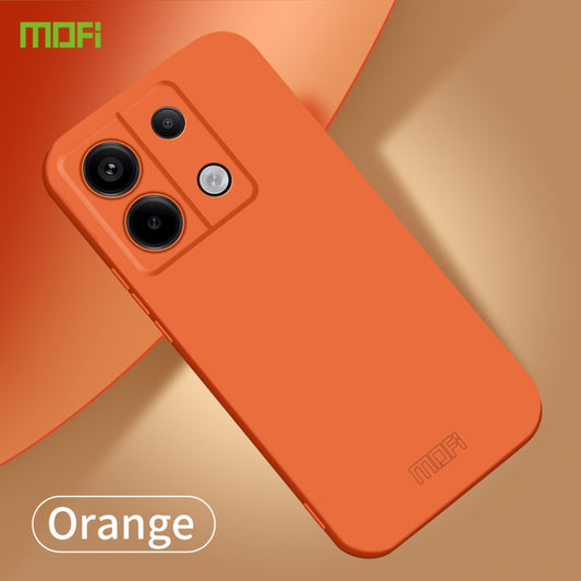 For Xiaomi Redmi Note 13 Pro 5G MOFI Qin Series Skin Feel All-inclusive PC Phone Case(Orange) - Xiaomi Cases by MOFI | Online Shopping UK | buy2fix