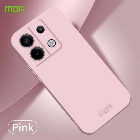 For Xiaomi Redmi Note 13 Pro 5G MOFI Qin Series Skin Feel All-inclusive PC Phone Case(Pink) - Xiaomi Cases by MOFI | Online Shopping UK | buy2fix