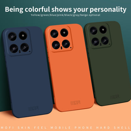 For Xiaomi 14 MOFI Qin Series Skin Feel All-inclusive PC Phone Case(Gray) - Xiaomi Cases by MOFI | Online Shopping UK | buy2fix
