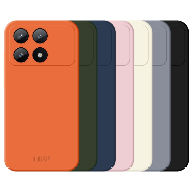 For Xiaomi Redmi K70E MOFI Qin Series Skin Feel All-inclusive PC Phone Case(Black) - Xiaomi Cases by MOFI | Online Shopping UK | buy2fix