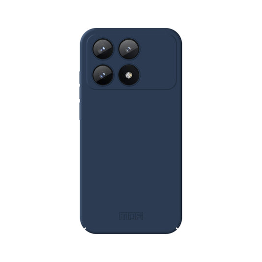 For Xiaomi Redmi K70E MOFI Qin Series Skin Feel All-inclusive PC Phone Case(Blue) - Xiaomi Cases by MOFI | Online Shopping UK | buy2fix