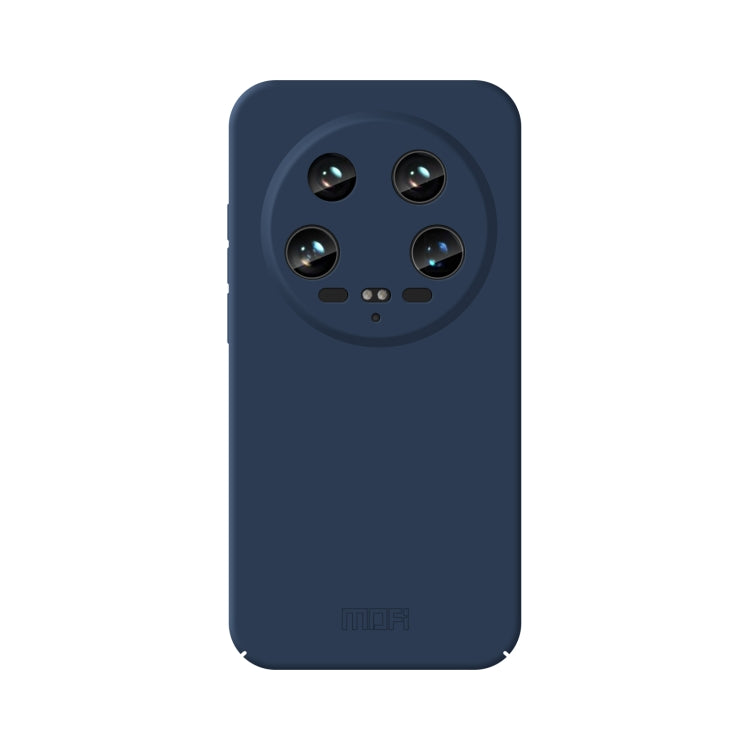 For Xiaomi 14 Ultra MOFI Qin Series Skin Feel All-inclusive PC Phone Case(Blue) - Xiaomi 14 Ultra Cases by MOFI | Online Shopping UK | buy2fix