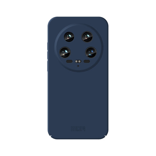 For Xiaomi 14 Ultra MOFI Qin Series Skin Feel All-inclusive PC Phone Case(Blue) - Xiaomi 14 Ultra Cases by MOFI | Online Shopping UK | buy2fix