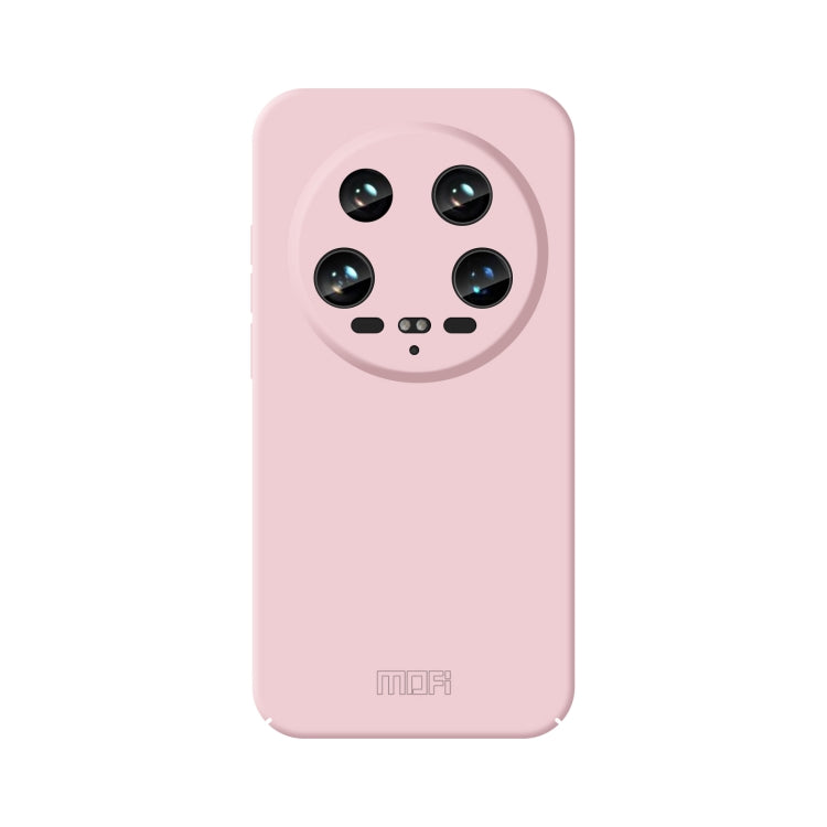 For Xiaomi 14 Ultra MOFI Qin Series Skin Feel All-inclusive PC Phone Case(Pink) by MOFI