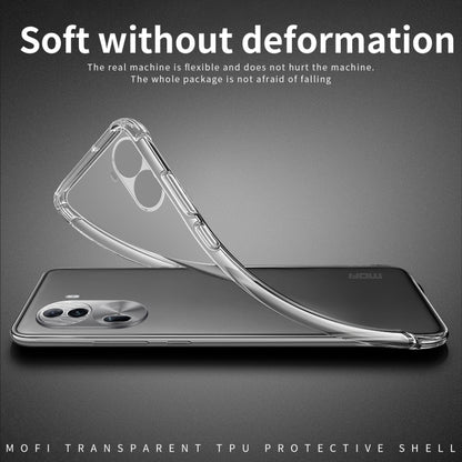 For OPPO Reno11 China MOFI Ming Series Ultra-thin TPU Phone Case(Transparent) - OPPO Cases by MOFI | Online Shopping UK | buy2fix