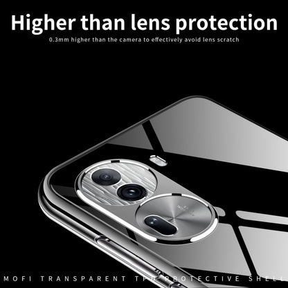 For OPPO Reno11 China MOFI Ming Series Ultra-thin TPU Phone Case(Transparent) - OPPO Cases by MOFI | Online Shopping UK | buy2fix