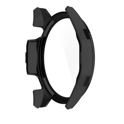 For Huawei Watch GT4 46mm PC + Tempered Film Integrated Watch Protective Case(Black) by buy2fix