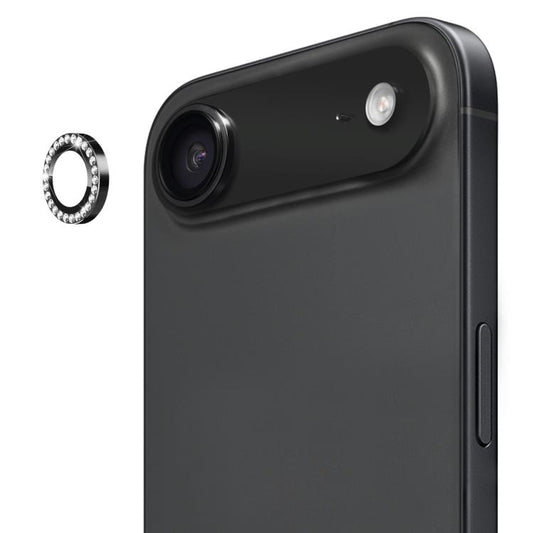 For iPhone 17 Air ENKAY AR Anti-reflection Individual Diamond Ring Camera Lens Glass Full Film(Black) - iPhone 17 Air Tempered Glass by ENKAY | Online Shopping UK | buy2fix