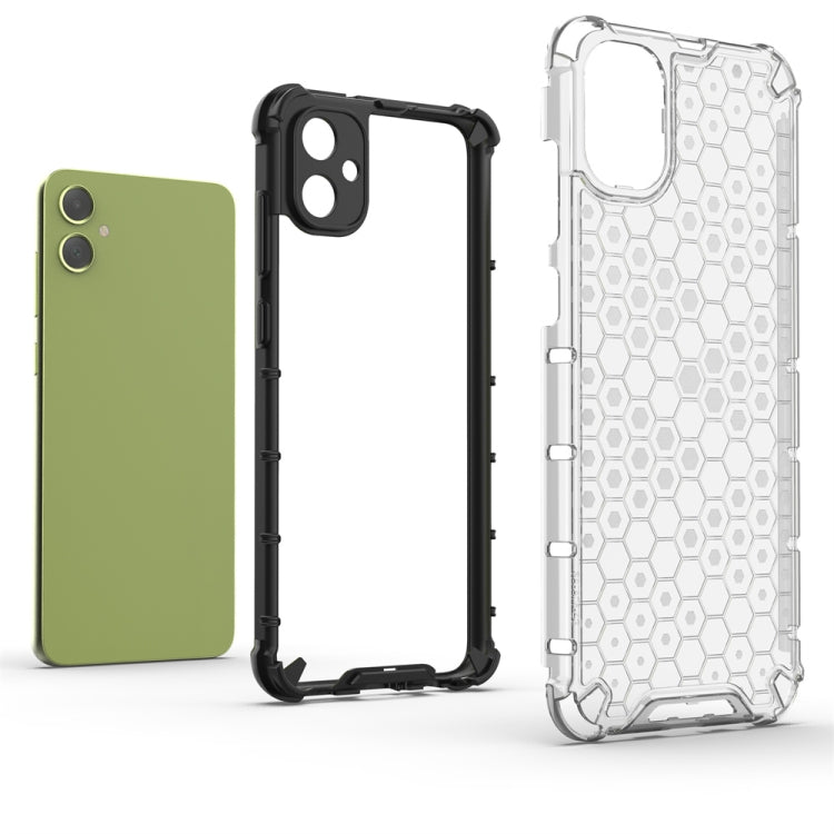For Samsung Galaxy A05 Shockproof Honeycomb Phone Case(Green) by buy2fix