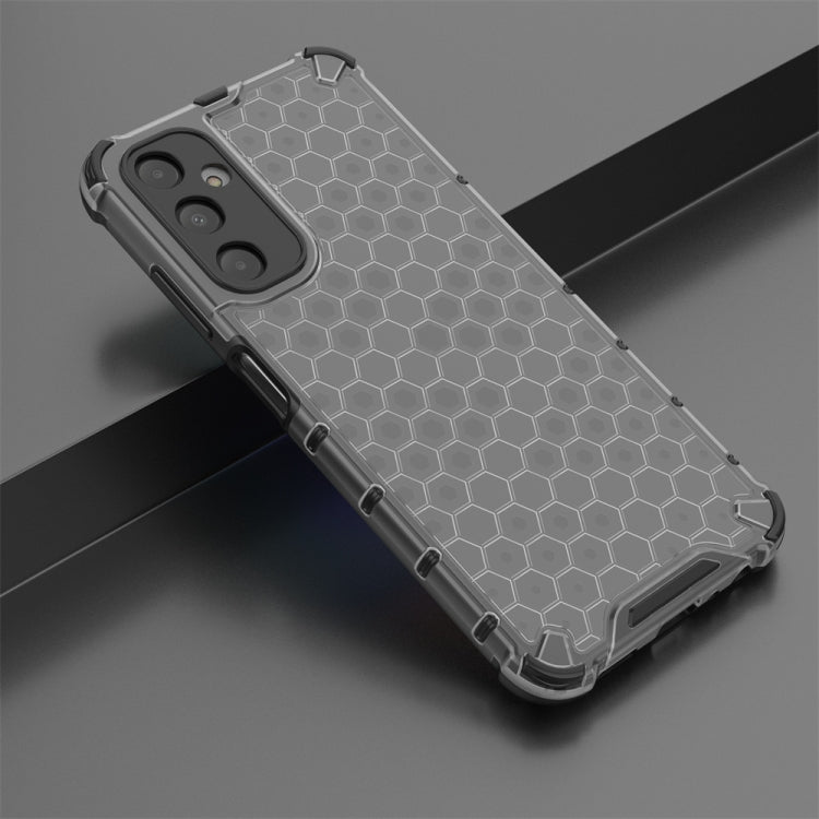 For Samsung Galaxy A05s Shockproof Honeycomb Phone Case(Black) by buy2fix