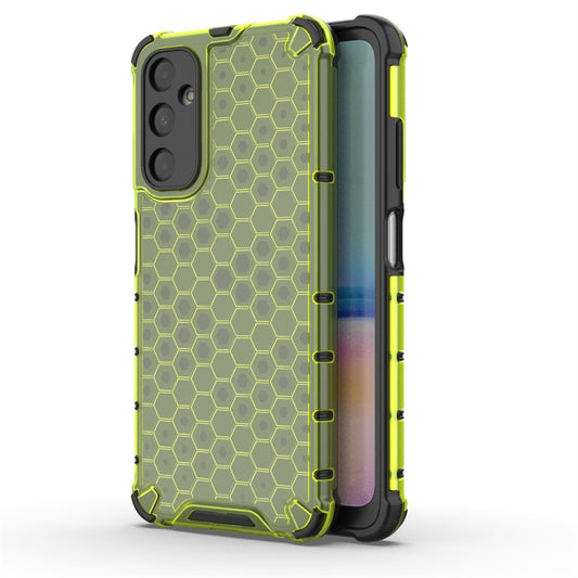 For Samsung Galaxy A05s Shockproof Honeycomb Phone Case(Green) by buy2fix