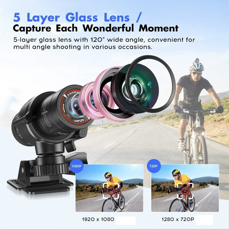 H42A Outdoor Activities HD Sports Action Camera Bicycle Motorbike Helmet Camera Camcorder by buy2fix