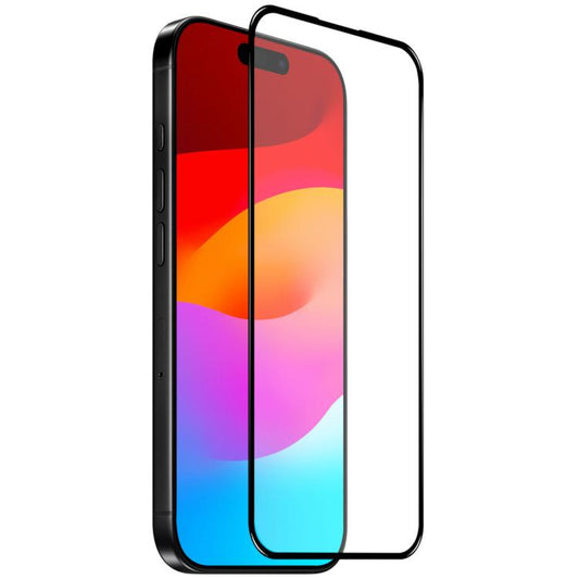 For iPhone 17 Pro Max NORTHJO A++ Screen Protector Full Glue Silk Printing Tempered Glass Film(Black) - iPhone 17 Pro Max Tempered Glass by NORTHJO | Online Shopping UK | buy2fix