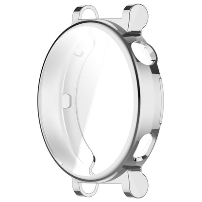 For Huawei Watch GT4 41mm Full Coverage TPU Electroplated Watch Protective Case(Silver) by buy2fix