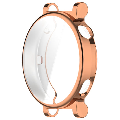 For Huawei Watch GT4 41mm Full Coverage TPU Electroplated Watch Protective Case(Rose Gold) by buy2fix