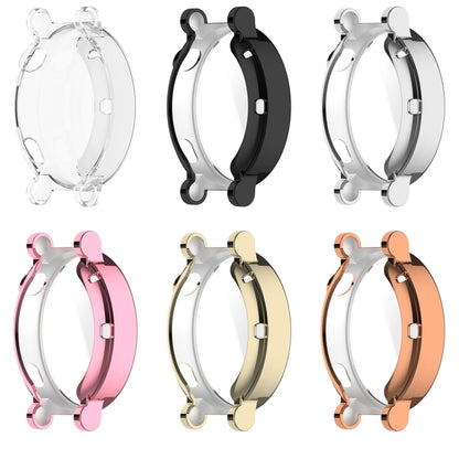 For Huawei Watch GT4 46mm Full Coverage TPU Electroplated Watch Protective Case(Pink) by buy2fix