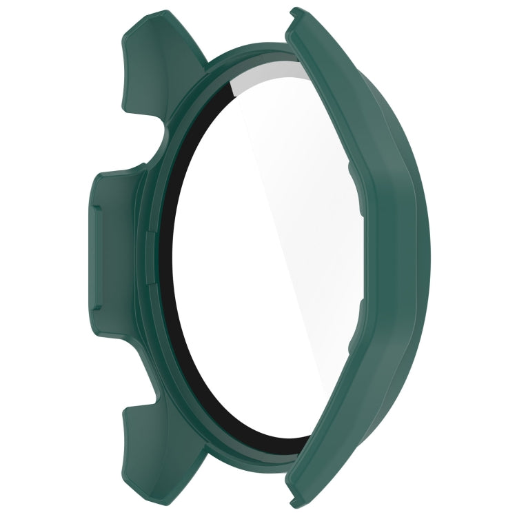 For Huawei Watch GT 4 46mm PC + Tempered Glass Integrated Watch Protective Case with Graduated Dial(Green) by buy2fix