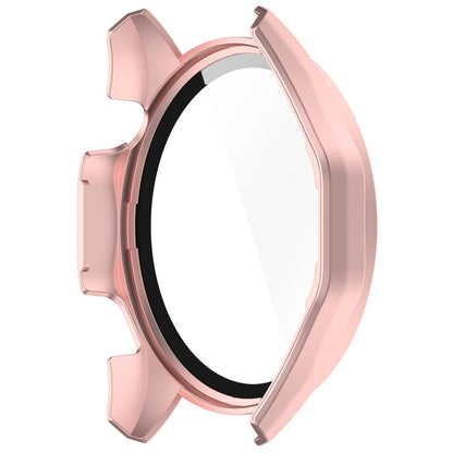 For Huawei Watch GT 4 46mm PC + Tempered Glass Integrated Watch Protective Case with Graduated Dial(Rose Gold) by buy2fix