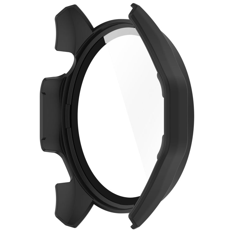 For Huawei Watch GT 4 46mm PC + Tempered Glass Integrated Watch Protective Case with Graduated Dial(Black) by buy2fix