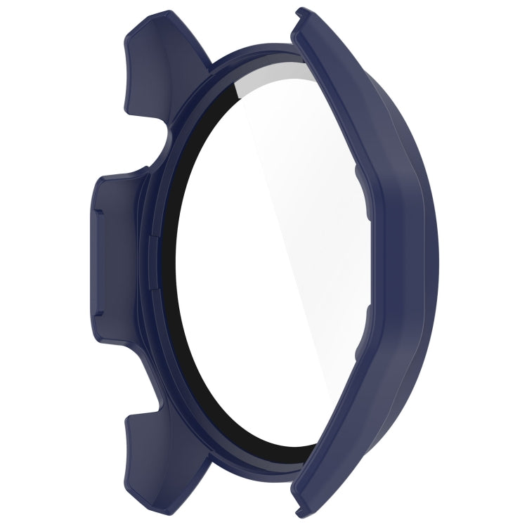 For Huawei Watch GT 4 46mm PC + Tempered Glass Integrated Watch Protective Case with Graduated Dial(Midnight Blue) by buy2fix